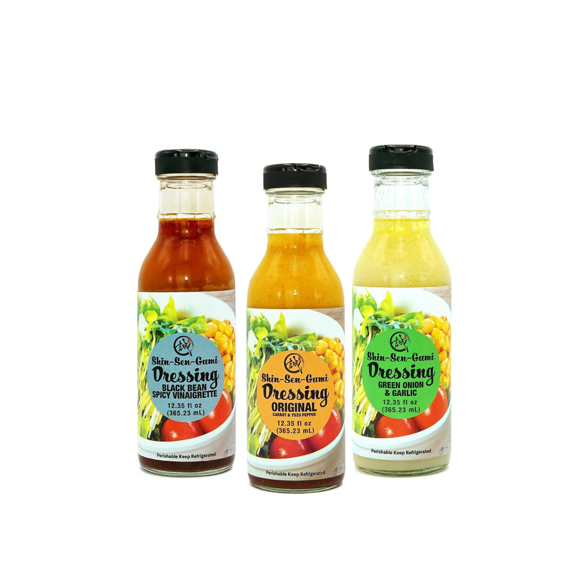 Small Japanese Dressings Sampler Box Buy Now! ShinSenGumi